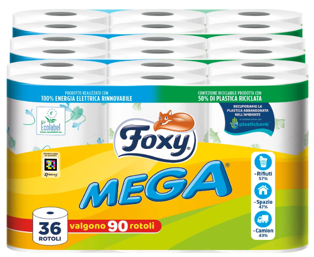 FOXY MEGA CARTA IGIENICA